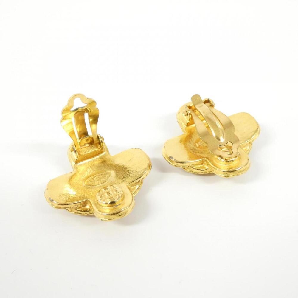 CHANEL Gold Earrings - Picture 3 of 4